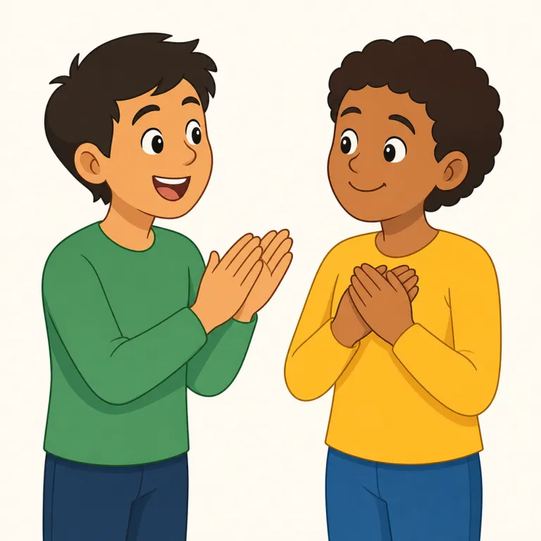 praise（ほめる、賞賛する・動詞）の覚え方イラスト — praise は「よいと認めて、言葉にして評価する」とまとめると覚えやすいです