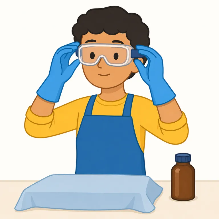 precaution（予防措置・名詞）の覚え方イラスト — precaution の「予防措置」は、用心という気持ちだけでなく、危険を減らすために実際に取る行動や手段を指す意味です