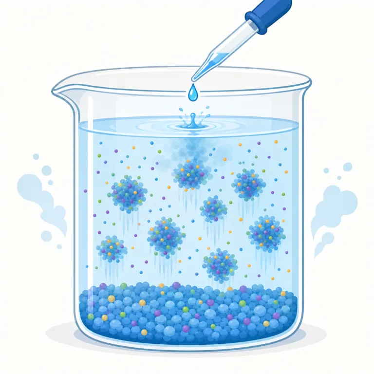 precipitating（沈殿している，急に引き起こしている・動詞）の覚え方イラスト — precipitate はまず「一気に落ちる・一気に起こす」という感覚でまとめて覚えると残りやすい語です