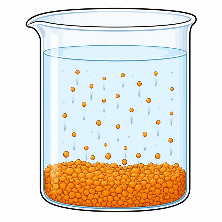 precipitation（沈殿・noun）の覚え方イラスト