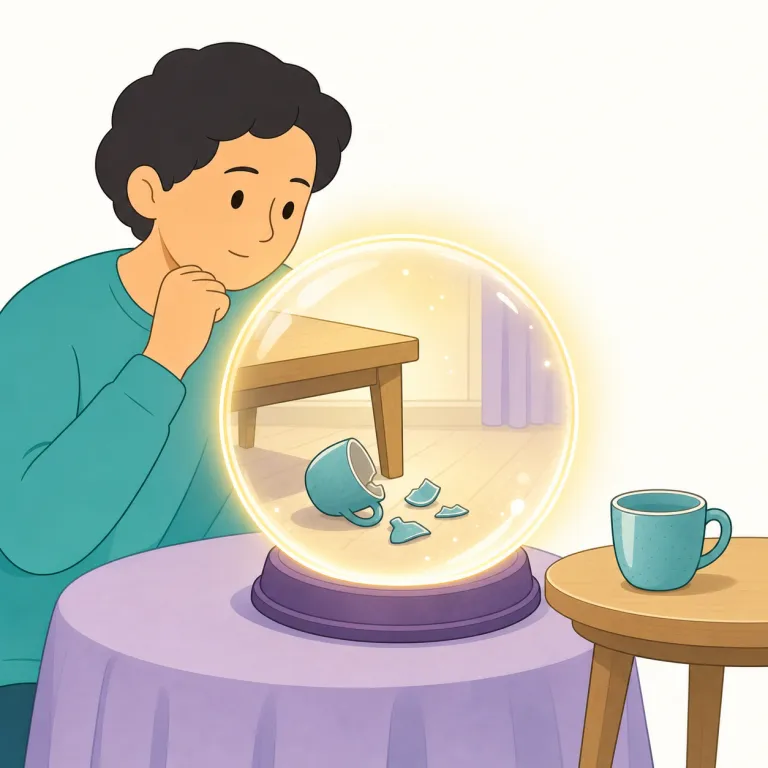 precognition（予知・名詞）の覚え方イラスト — precognition は cognition「認知・知ること」が見えれば覚えやすい語