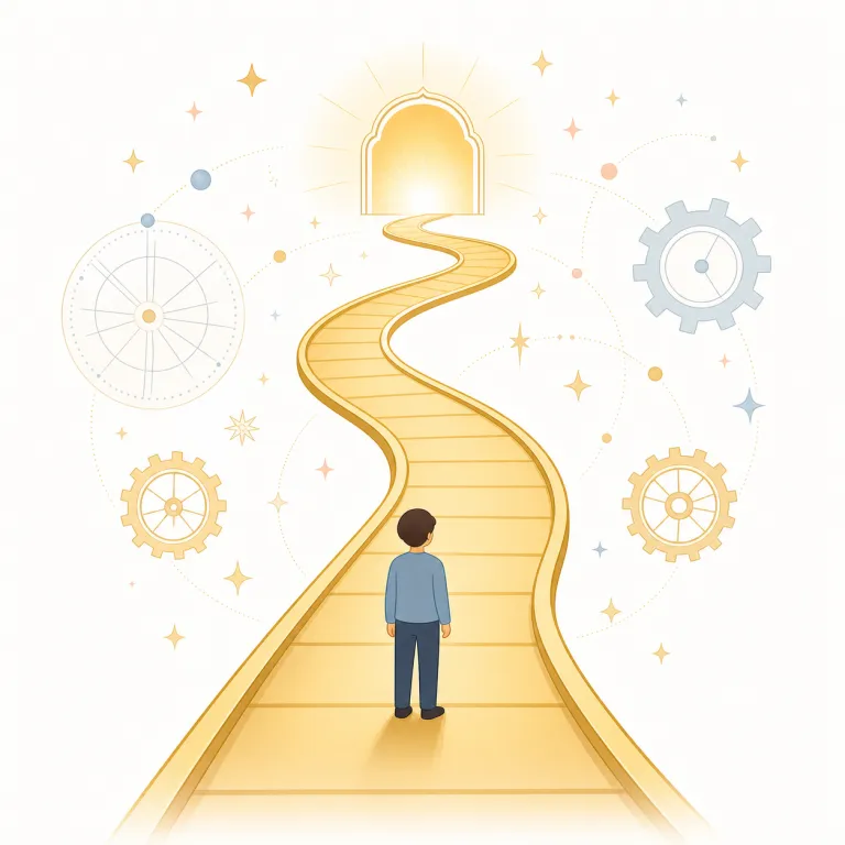 predestined（運命づけられた・形容詞）の覚え方イラスト — まず `destiny`（運命）や `destination`（行き先）が頭に入っていると覚えやすい語です