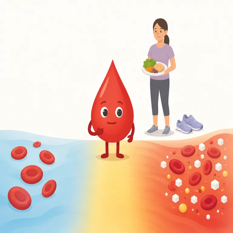prediabetesの覚え方イラスト