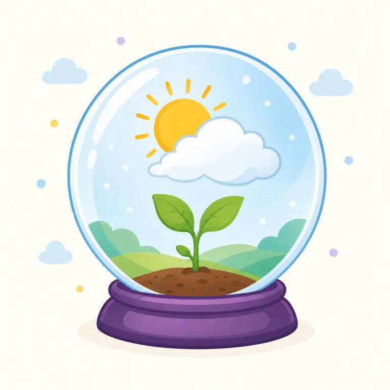 prediction（予測・名詞）の覚え方イラスト — prediction を「予測」として覚えるときは、predict「予測する」から -tion で名詞になる形に注目します