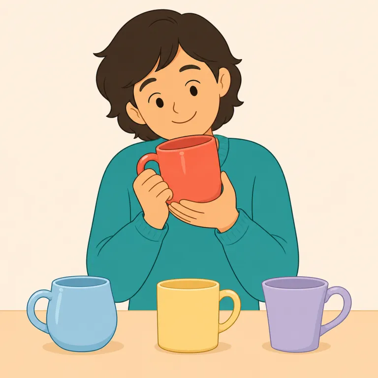 predilection（好み・名詞）の覚え方イラスト — pre- は「前もって」を表すことが多く、predilection は判断する前から心がそちらへ向いているような「好み」と考えると覚えやすいです