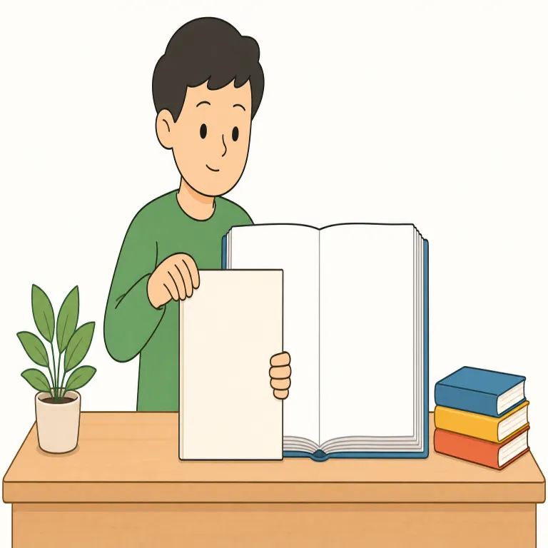 prefacing（前置きする、序文を付ける・動詞）の覚え方イラスト — まず pre- を見たら「前もって」を思い出す