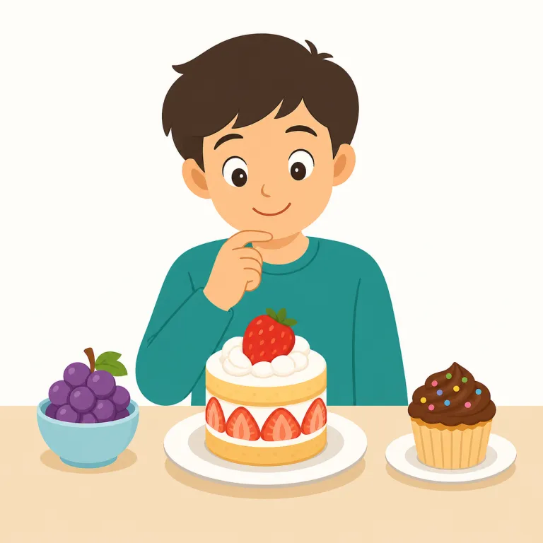 preference（好み・名詞）の覚え方イラスト — ここでの preference は、制度上の優先ではなく、人が何かを選ぶときの「好み・選好」を表します