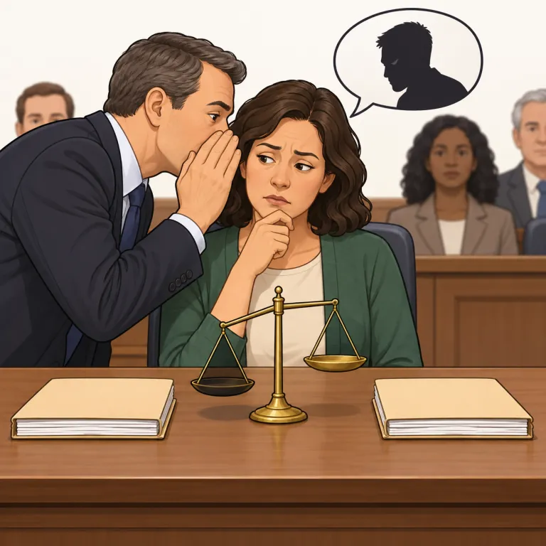 prejudicial（偏見のある・adjective）の覚え方イラスト