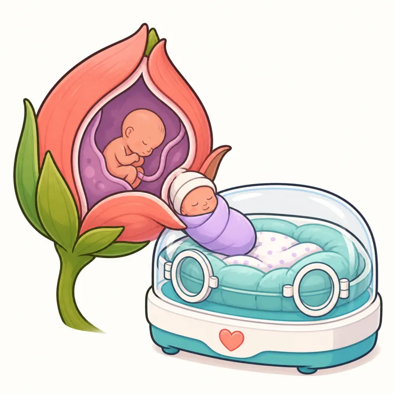 premature（早産の・adjective）の覚え方イラスト