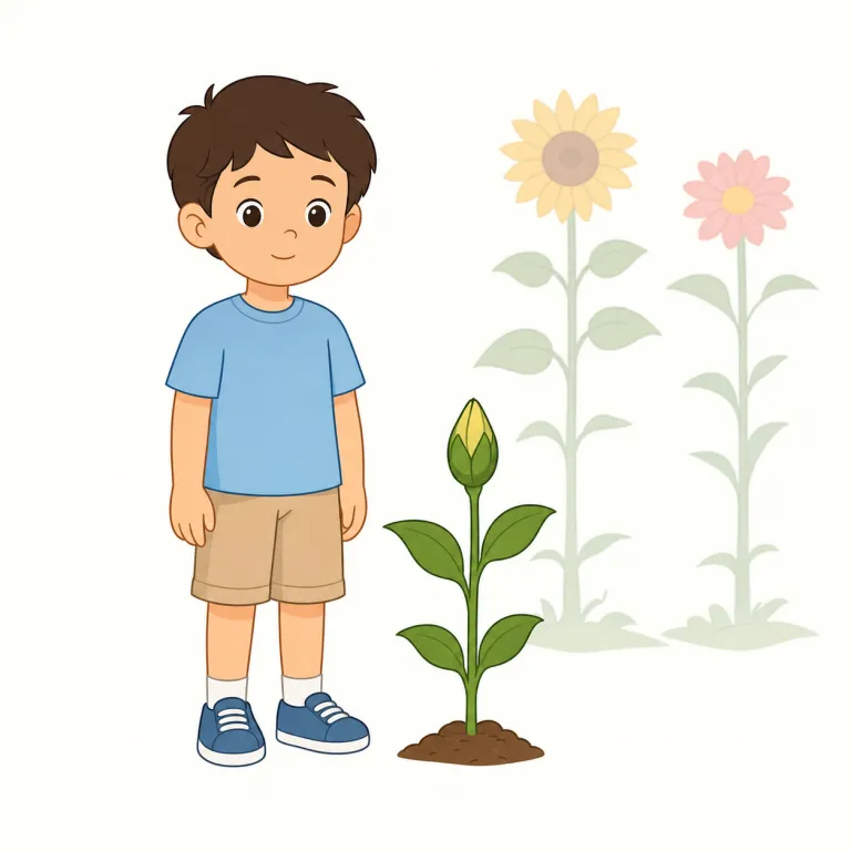 prepubescent（思春期前の・形容詞）の覚え方イラスト — prepubescent は pre-「前」+ pubescent「思春期の」から成る、発達段階を表す硬めの形容詞です