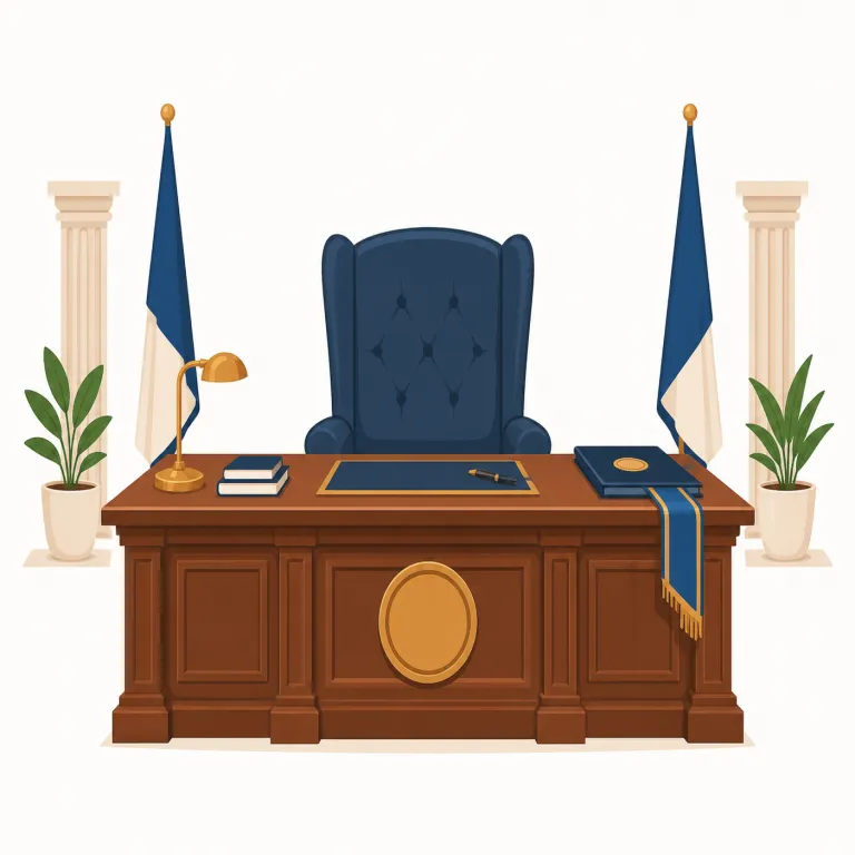 presidency（大統領職・名詞）の覚え方イラスト — presidency は president「大統領」に -cy が付いて、「大統領である地位・状態・期間」を表す名詞です