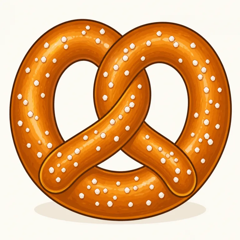 pretzelの覚え方イラスト