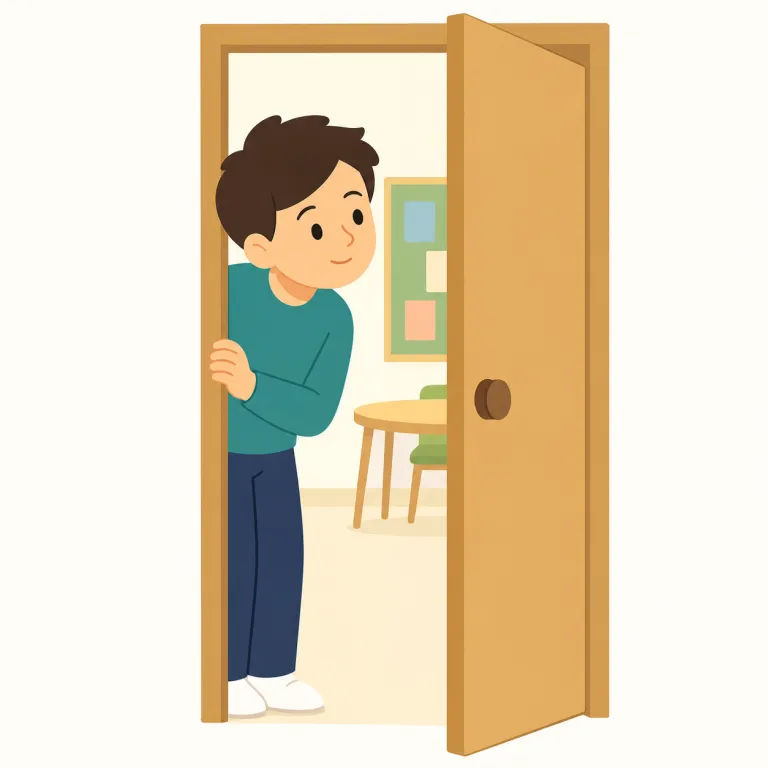 preview（予告編・名詞）の覚え方イラスト — preview は「本編より前に見る小さな窓」とイメージすると、名詞の「予告編」が定着します
