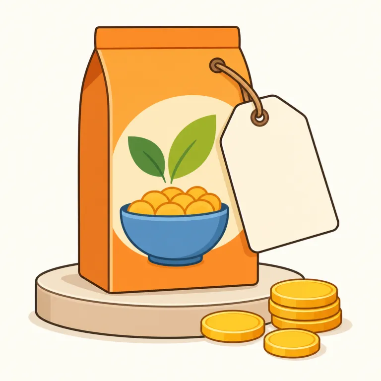 price（価格・名詞）の覚え方イラスト — price は「店や市場に出ている値段」と置くと覚えやすい語です