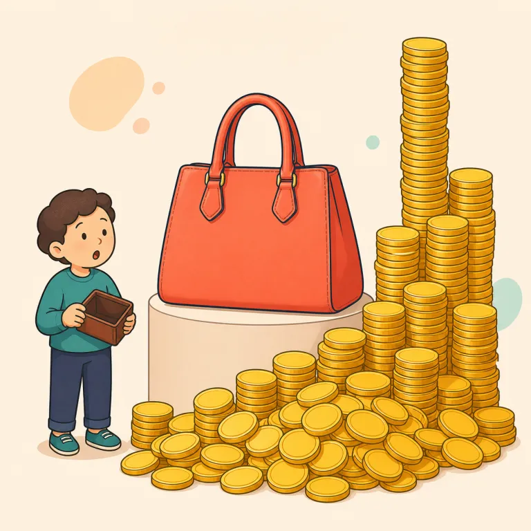 pricey（値段が高い・形容詞）の覚え方イラスト — price「価格」に -y「〜の性質を持つ」が付いて、「価格が気になるほど高い」と捉えると覚えやすい語です