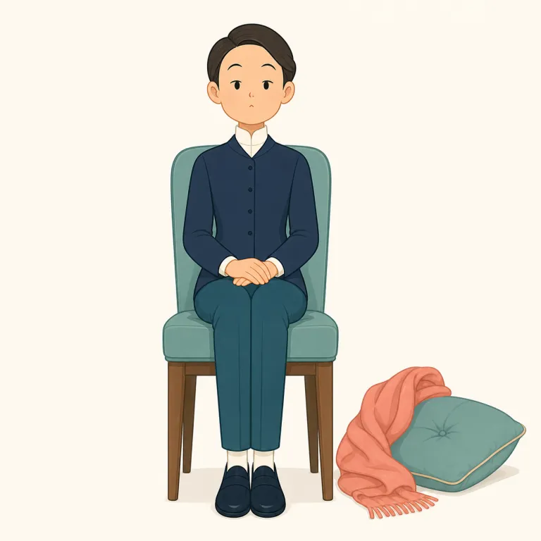 prim（堅苦しい・形容詞）の覚え方イラスト — prim は「きちんとしすぎて、少し窮屈」と覚えると残りやすい
