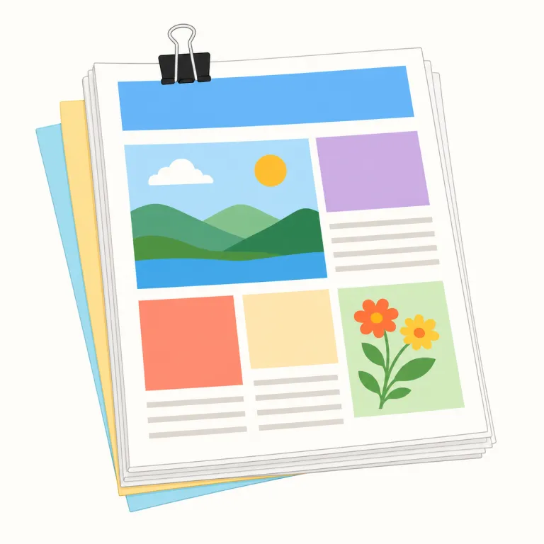 print（印刷する・動詞）の覚え方イラスト — 動詞 print は、画面内の情報を紙面に移して見える形にする動作として覚える
