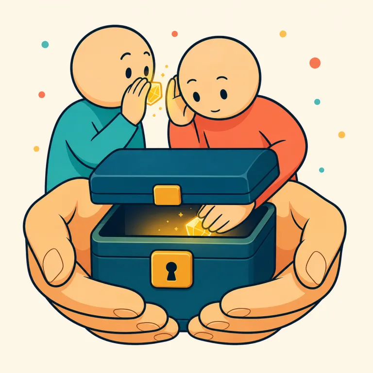 private（秘密の・adjective）の覚え方イラスト