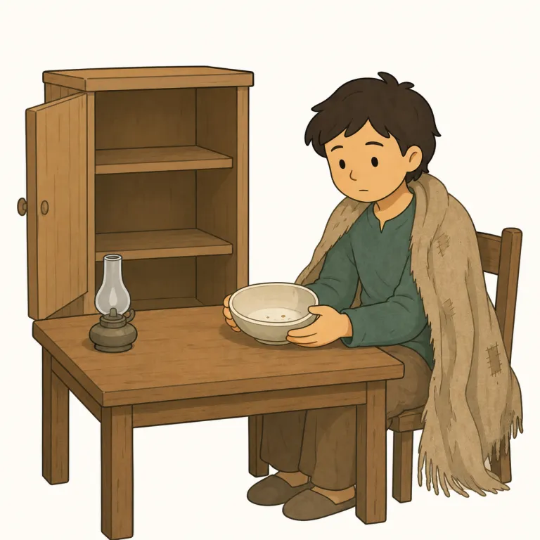 privation（欠乏・名詞）の覚え方イラスト — privation は deprive「奪う」と同じ流れで考えると覚えやすい語です