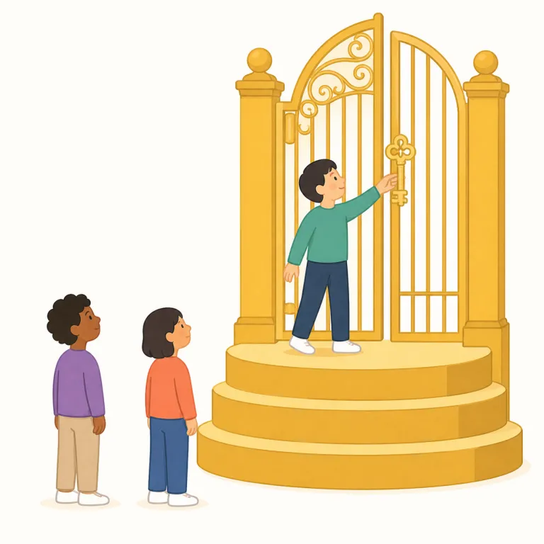 privilege（特権・名詞）の覚え方イラスト — private と同じ priv- から、「全員に開かれていないもの」と考えると覚えやすい語です