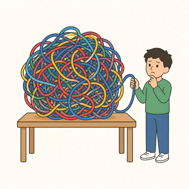 problem（問題・名詞）の覚え方イラスト — まずは基本動詞 solve とセットで覚えると定着しやすいです