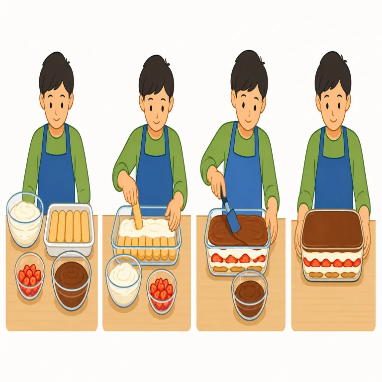 procedure（手順・名詞）の覚え方イラスト — procedure を「手順」と覚えるときは、書類や申請の手続きではなく、作業を正しく進めるための決まった順番に注目します