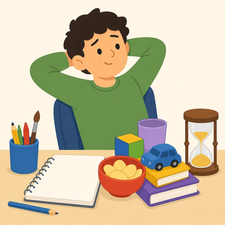 procrastinatedの覚え方イラスト