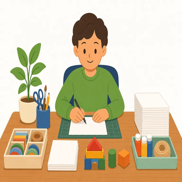 productive（生産的な・形容詞）の覚え方イラスト — この productive は、実りの多い一日や会議という基本義とは別に、「物・価値・成果を実際に産出する力がある」という生産寄りの意味として覚えます
