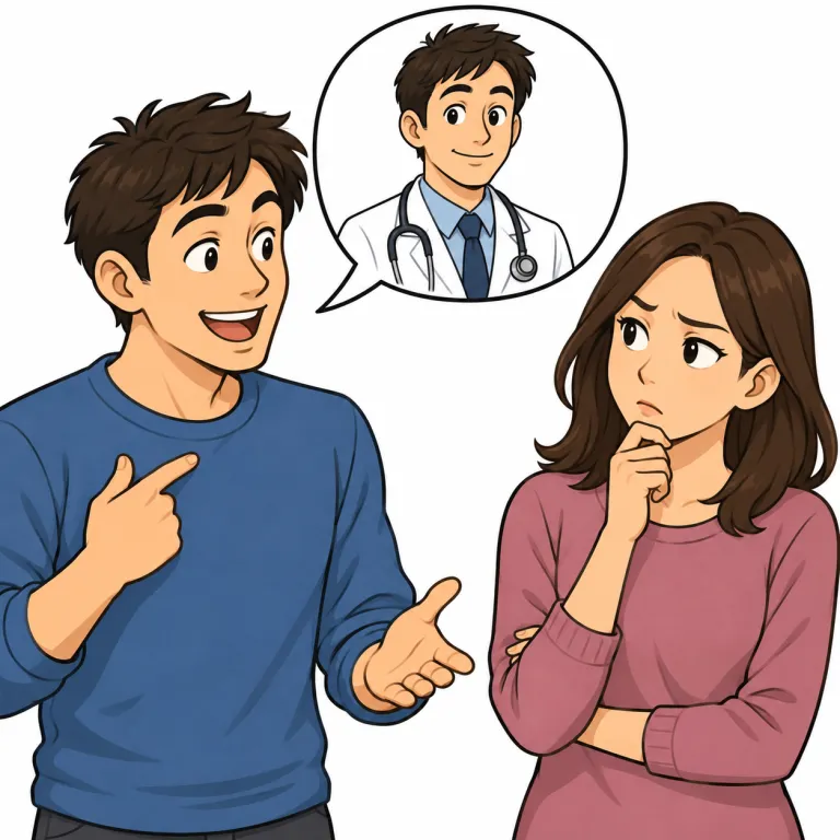 profess（自称する・verb）の覚え方イラスト