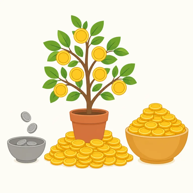 profitability（収益性・名詞）の覚え方イラスト — まず基点は簡単な名詞 profit「利益」
