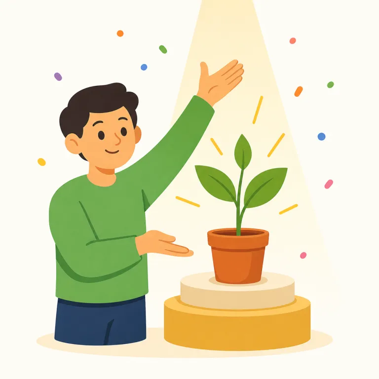 promote（促進する、宣伝する、昇進させる・動詞）の覚え方イラスト — promote は「前に出して進める」でまとめると覚えやすい
