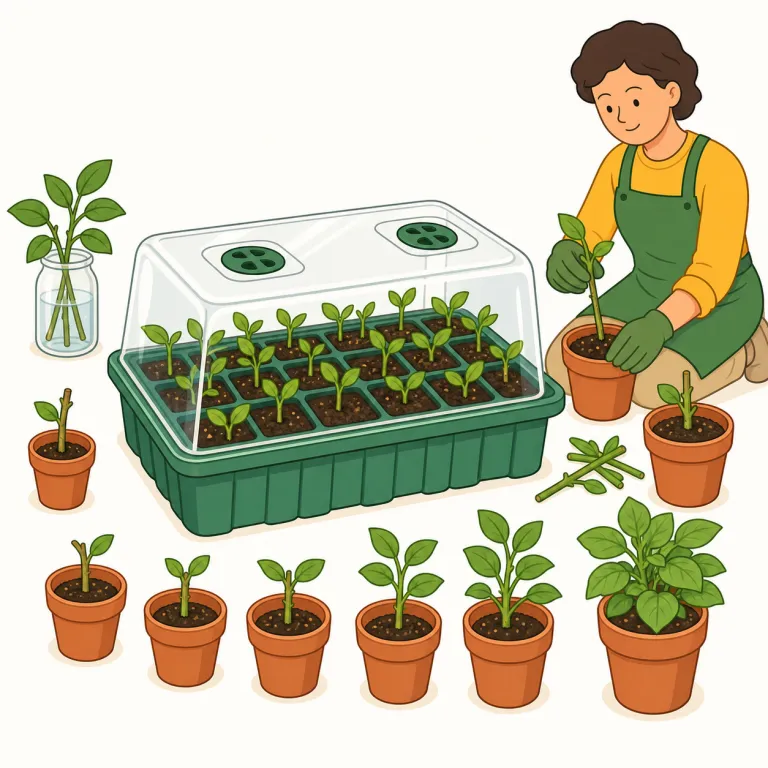 propagator（普及者、増殖者、育苗器・名詞）の覚え方イラスト — propagate（広める・増やす）を知っていれば、propagat-or で「広める／増やすもの・人」と取りやすい