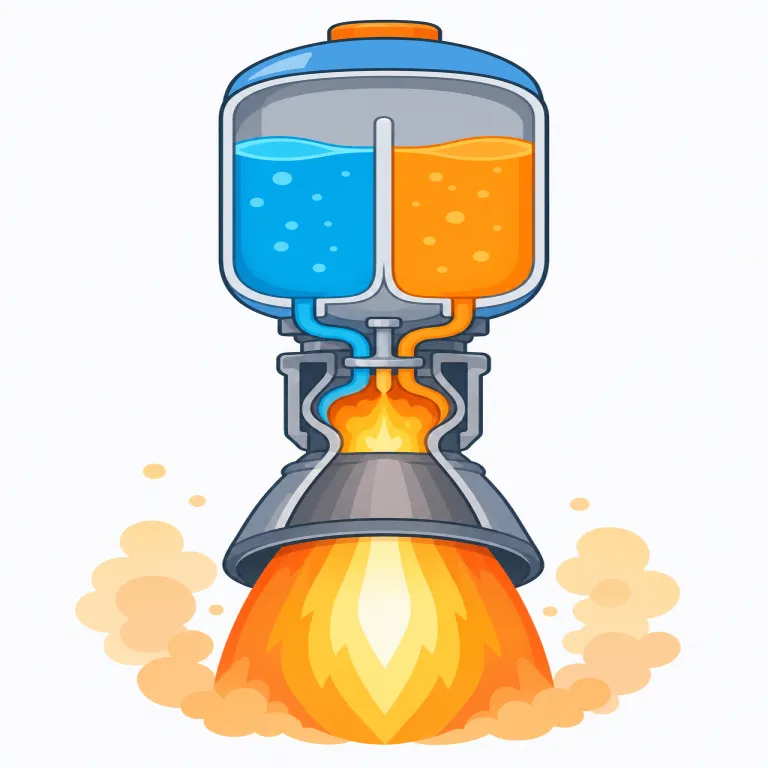 propellant（推進剤・名詞）の覚え方イラスト — propellant は propel「前へ進ませる」を知っていると覚えやすい語です