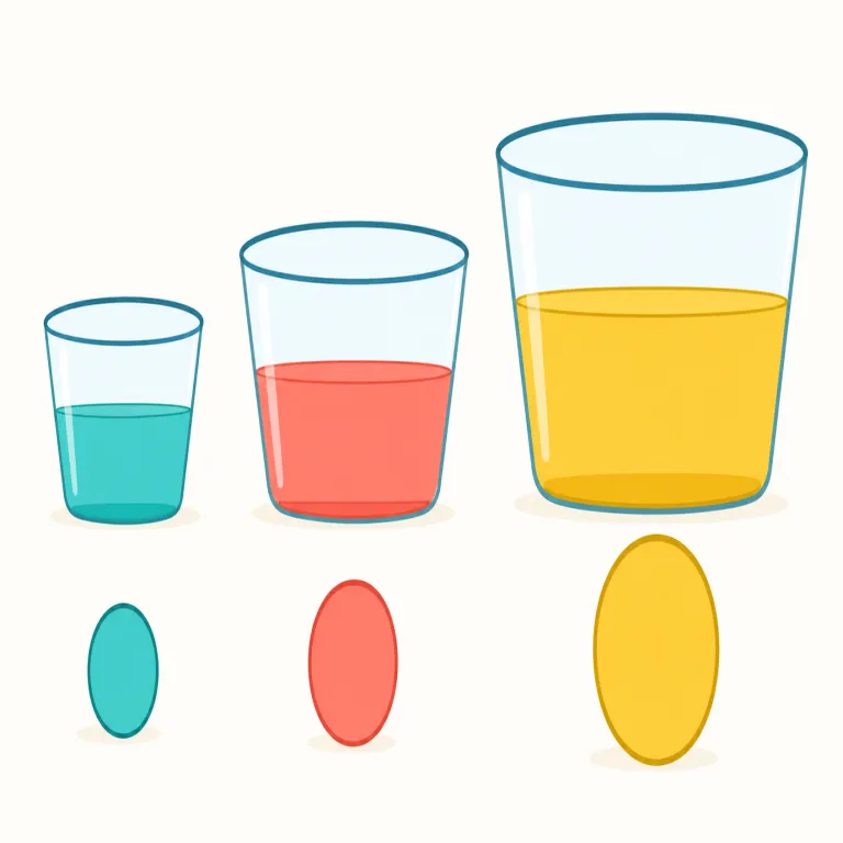 proportionate（比例した・形容詞）の覚え方イラスト — proportion は「割合・比率」という名詞です