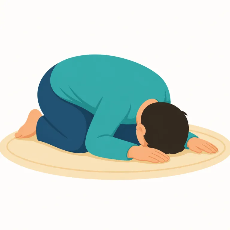 prostration（平伏・名詞）の覚え方イラスト — まず prostrate「平伏する・うつ伏せになる」を親語としてセットで覚えると定着しやすいです