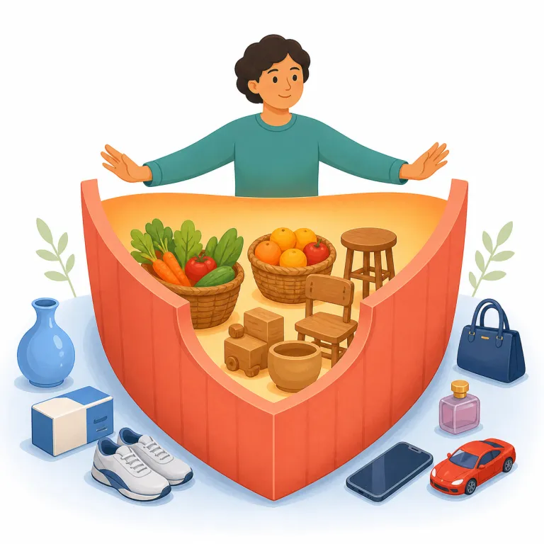 protectionist（保護主義の・形容詞）の覚え方イラスト — protectionist は protection「保護」に、立場や支持者を表す -ist が付いた形容詞です