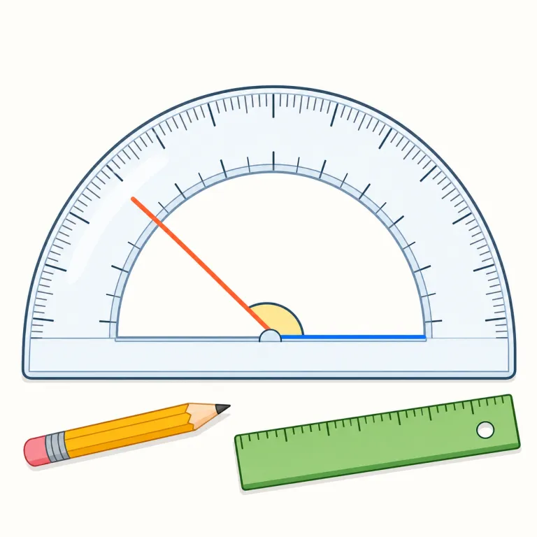 protractorの覚え方イラスト