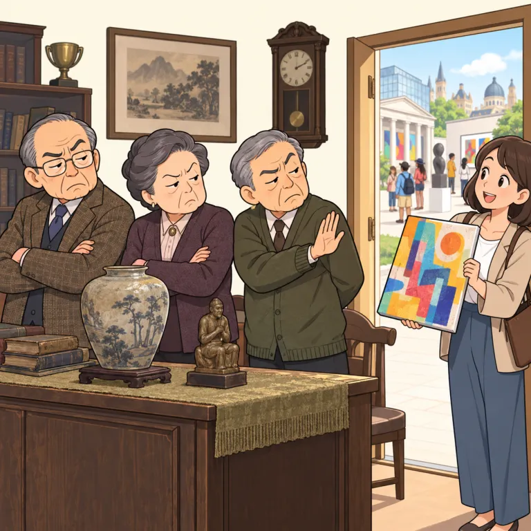 provincial（偏狭な・adjective）の覚え方イラスト