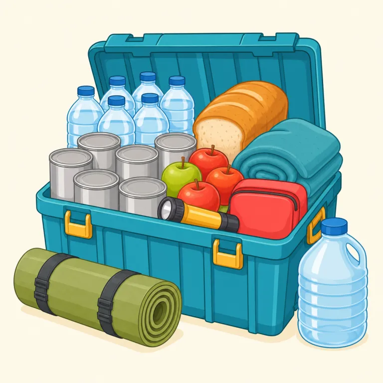 provisions（必需物資・名詞）の覚え方イラスト — provide「提供する、備える」と同じ語族で、「先を見越して用意した物」と捉えると定着しやすい