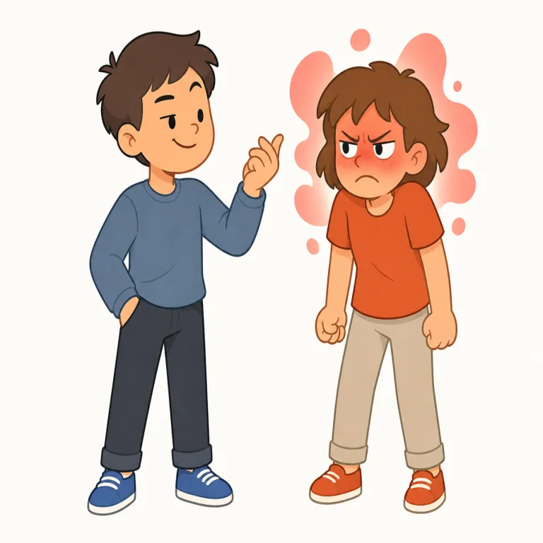 provocation（挑発・名詞）の覚え方イラスト — まず動詞 provoke「挑発する」を軸に覚えると定着しやすいです