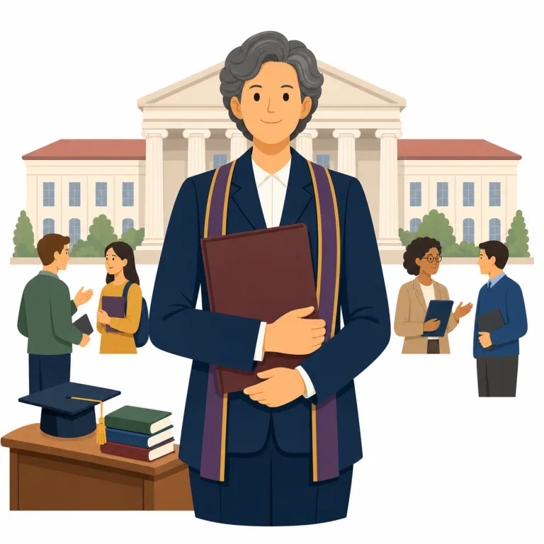 provost（副学長・名詞）の覚え方イラスト — 大学の役職語として、president との位置関係で覚えるのが近道です