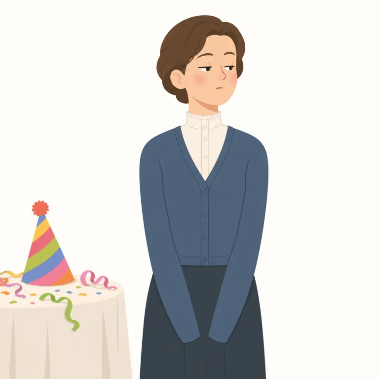 prude（堅物・名詞）の覚え方イラスト — 「prudent（慎重な）」を知っているなら、その慎重さが道徳や性的話題で行き過ぎた人が prude、と置くと覚えやすいです