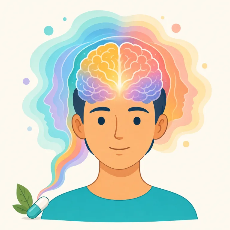 psychoactive（精神に作用する・形容詞）の覚え方イラスト — まず active が「作用する・効く」