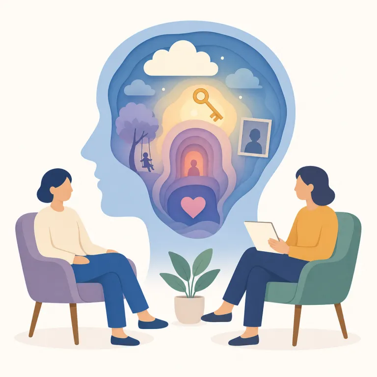 psychoanalysisの覚え方イラスト
