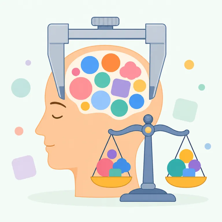 psychometric（心理測定の・形容詞）の覚え方イラスト — psychology の psycho- と metric の -metric をつなぐと覚えると楽