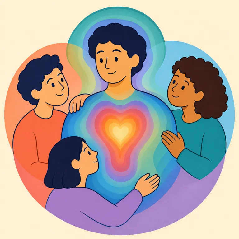 psychosocial（心理社会的・形容詞）の覚え方イラスト — psychology の psycho- と social の合体だと見ると覚えやすい語です