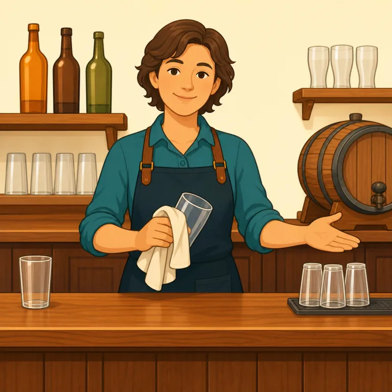 publican（パブの店主・名詞）の覚え方イラスト — pub を知っていればまずそこに結びつけると覚えやすい語です