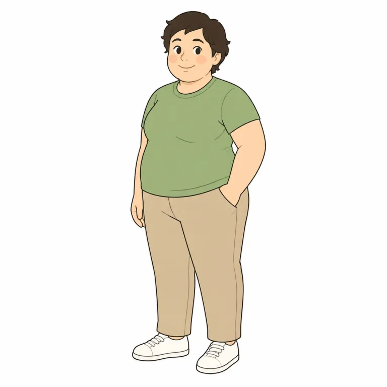 pudge（ぽっちゃり・noun）の覚え方イラスト