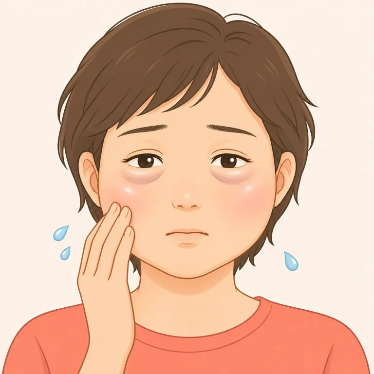puffiness（むくみ・名詞）の覚え方イラスト — まず base の puff を確実に押さえると覚えやすいです