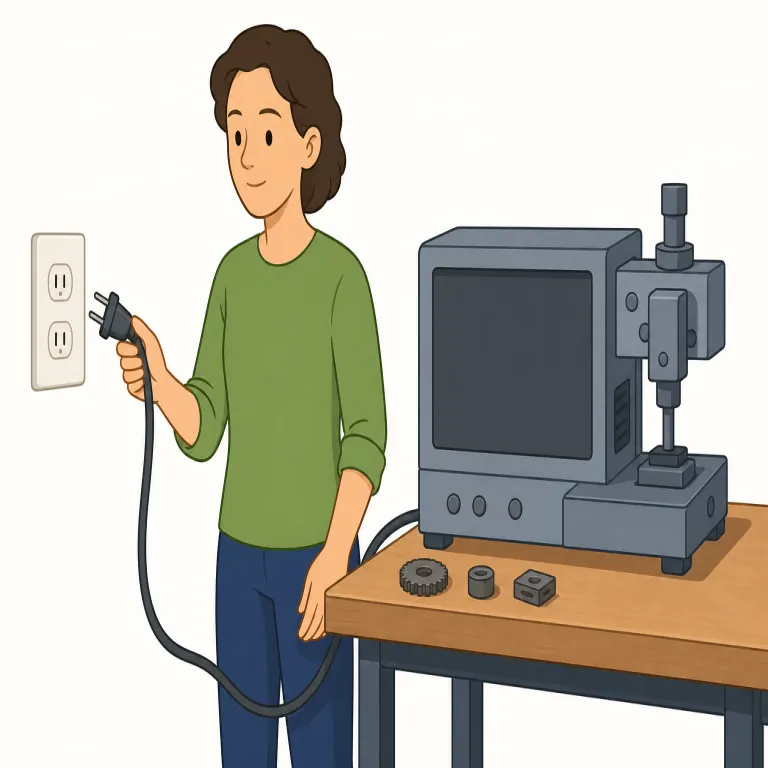 pull the plug（打ち切る・イディオム）の覚え方イラスト — この意味では、plug を「事業や計画を動かし続ける接続」と考えると覚えやすいです